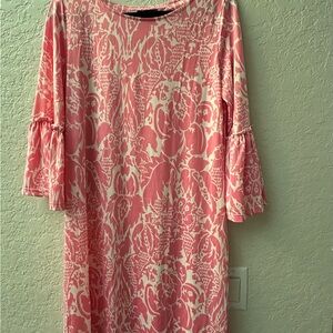 Reborn Pink and White Dress